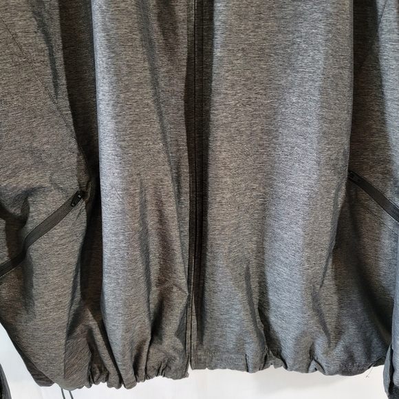 NFL ONFIELD Reebok Men's Gray Full-Zip Nylon Windbreaker Jacket Sz 2XL Outdoor - Picture 8 of 12